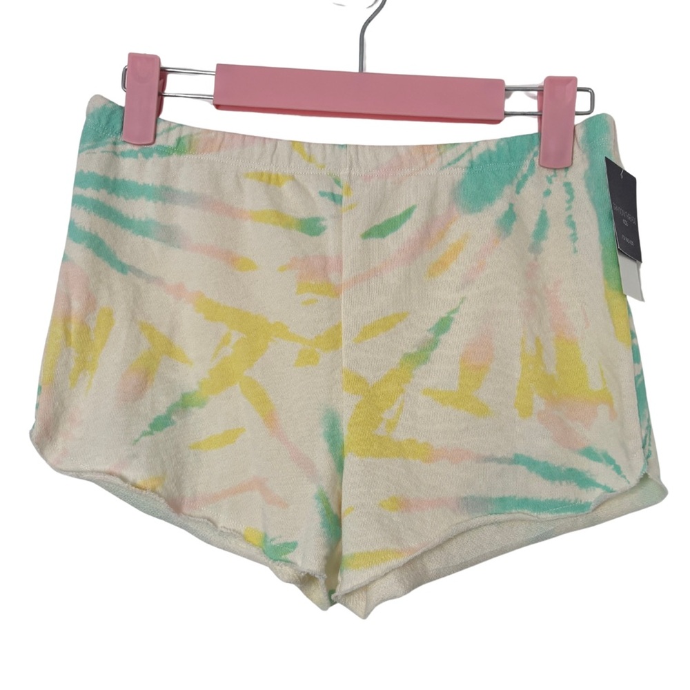 NWT Grayson Threads Multicolored Tie-Dye Shorts Athletic size Large 10-12